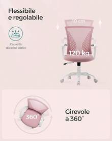 Home Office Chairs - Black - View 5