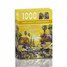 1000 Pieces World-Famous Painting Paper Jigsaw Puzzle, Stress Relief Toy, Birthday/Holiday Gift - Multicolor - View 22