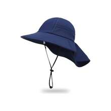 1顶男女童卡通印花渔夫帽，防晒可调节宽檐沙滩帽，适合1-6岁儿童。 - 彩色 - 查看 17