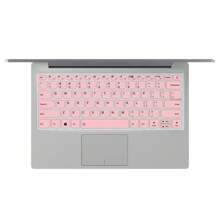1 Pieza Funda de teclado de silicona multicolor en inglés ANSI para Yoga C940 C740 14" | Yoga C930 930 920 13.9" | Para Flex 14 14" | Yoga 720 720S 730 13.3" | Yoga 730 15.6" | Yoga 720 12.5", Protector de teclado impermeable de colores, rosa y verde