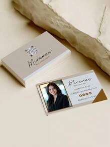 Personalized Business Card | Printable Business Cards | Custom Calling Cards | Editable Business Card | Photo Business Card | Custom Cards,Back To School,School Supplies