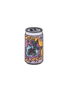 1PC Beverage Cans Enamel Pins Custom Creativity Beverage Cans Brooches Lapel Badges Clothes Funny Jewelry Gift For Kids Friends - Multicolor - View 10