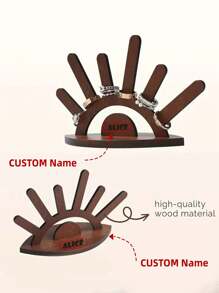 1 szt. Niestandardowa tacka na palmę oka, luksusowa biżuteria bransoletka kolczyki naszyjnik pierścień zegarek, tacka na biżuterię, przechowywanie kluczy w domu salon biuro, idealny prezent