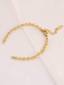 2pcs 2/3/4mm Bead Bracelet Stainless Steel Beads Chain Bracelets Blank Base For DIY Bracelet Jewelry Making Accessories - DIY Chains - View 8