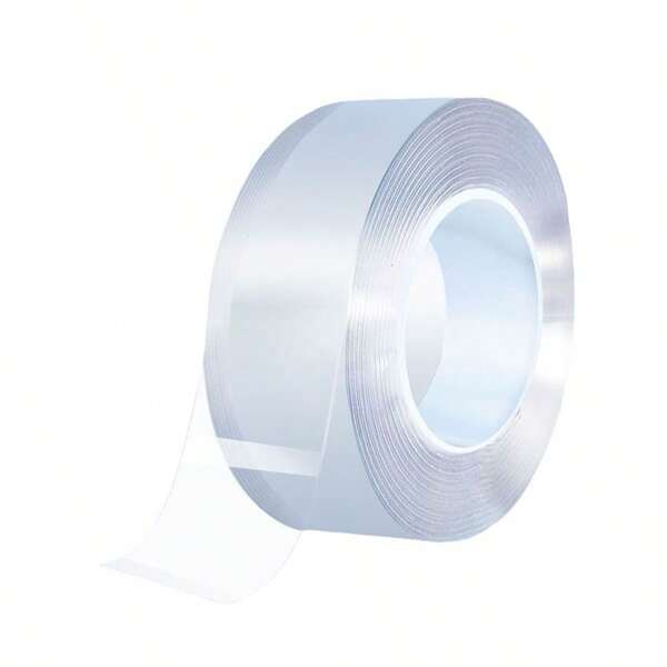 Nano Doppelseitiges Band, Schwere Wandbefestigungsfolie, abnehmbares Klebeband, starkes Klebstoffband für Teppiche, Poster, Wände, transparentes doppelseitiges Klebeband