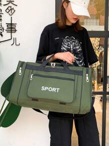 Travel Gym Bag Waterproof Short-Distance Travel Bag Portable Sports Fitness Bag Yoga Exercise Training Bag Large Capacity Tote Bag Handbag Duffel Bag,Foldable Large Capacity Portable Travel Bag Luggage Storage Bag Sports Gym Bag Long And Short Travel Bag, Large Capacity Travel Bag Short Trip Luggage Bag Portable Gym Bag