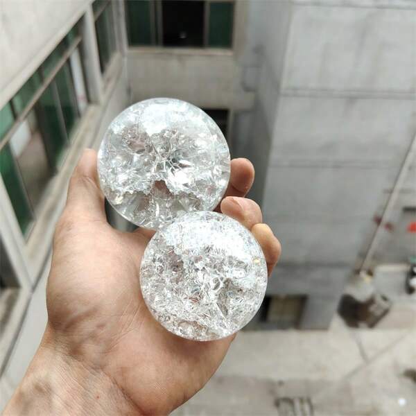 Large Clear Quartz Ball - Gem Ball - Crystal Ball - Carved Crystal Ball - Meditation Ball - Feng Shui Supplies - Fortune Stone And Crystal - Home Desk Decoration
