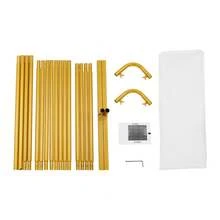 YUNRUX Wedding Backdrop Stand, Metal Stand Kit, Backdrop Stand For Wedding / Ceremony / Party Decoration - A - View 9