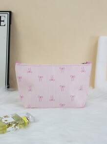 Set de 2 bolsos de maquillaje para mujer con capacidad grande y forma octagonal, de estilo clásico y moda, simples y adecuados para dormitorio, familia, salidas, trabajo, viaje ligero, bolso con cierre para pequeños artículos, ideal como regalo para niñas y mujeres, organizador de viaje esencial para maquillaje y artículos de tocador