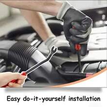 5pcs/Set Car Panel Removal Tools Automobile Radio Panel Door Clip Trim Dash For Audio Removal Installer Pry Repair Tool Set - Burgundy - View 2