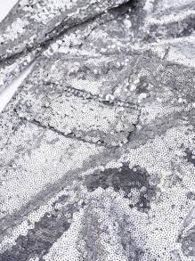 Shiny Silver Sequin Suit Jacket, Suitable For Parties, Dancing, Music Festivals, Men Glittering Blazers