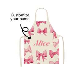 1pc Custom Chef Apron ,Couple Sends A Partner, Women Custom Funny Picture Chef Cooking Kitchen Apron Personalized Kitchen Waterproof Apron Customized Photo Logo Picture Name Chef Apron Perfect For Mom, ,Breathable,Lightweight,Washable,Funny,Cute,Love,Soft,Comfortable,Elegant,Simple,Custom,Personalized,Unique,Ideal Gifts For Him,Ideal Gifts For Her