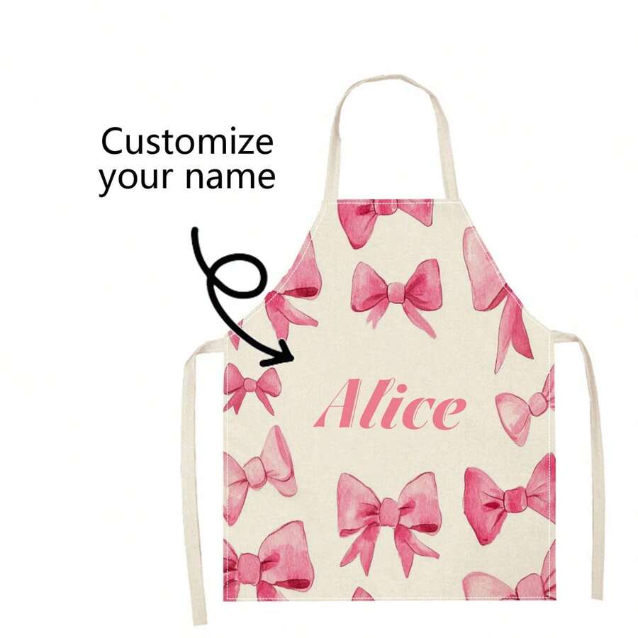 1pc Custom Chef Apron ,Couple Sends A Partner, Women Custom Funny Picture Chef Cooking Kitchen Apron Personalized Kitchen Waterproof Apron Customized Photo Logo Picture Name Chef Apron Perfect For Mom, ,Breathable,Lightweight,Washable,Funny,Cute,Love,Soft,Comfortable,Elegant,Simple,Custom,Personalized,Unique,Ideal Gifts For Him,Ideal Gifts For Her