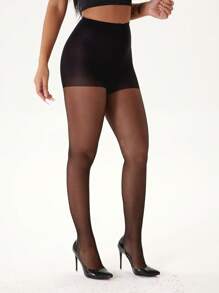 1 pièce Collants transparents sexy et 40D pour femmes