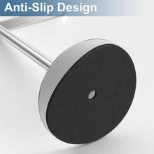 Towel Rack T-Shaped Towel Rack For Bathroom, Headband Storage Rack & Bathroom Towel Rack, Kitchen Towel Rack Silver Hand Towel Rack