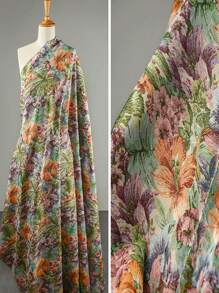 1pc Van Gogh Jacquard Fabric, Suitable For Making Clothes, Bags, Curtains, Upholstery, Etc.