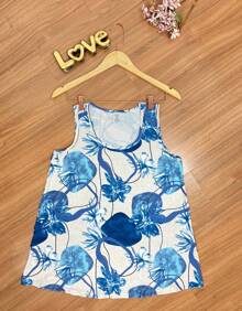 Premium Printed Plus Size Tank Tops Kit With 03 Sizes From G1 To G5, Does Not Wrinkle Or Pill, Prints Come Assorted - 彩色 - 查看 6