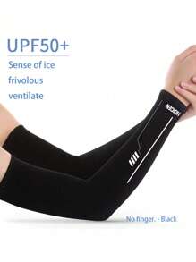 Summer Sun Protection Ice Sleeve Quick Dry Outdoor Riding And Driving UV Protection Ice Silk Sleeve Elastic Arm Sleeve - Multicolor - View 13