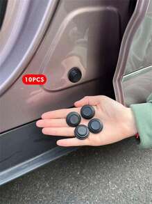 10pcs Car Door Sound Insulation Shock Absorbing Pads (Product Adhesiveness Is General, Customers Can Paste It By Themselves) - Multicolor - View 2