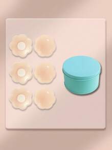 2/6/12 Box Women's Silicone Nipple Sleeve Invisible Waterproof Anti-Friction Breast Petals Seven Colors Of Choice - Multicolor - View 16