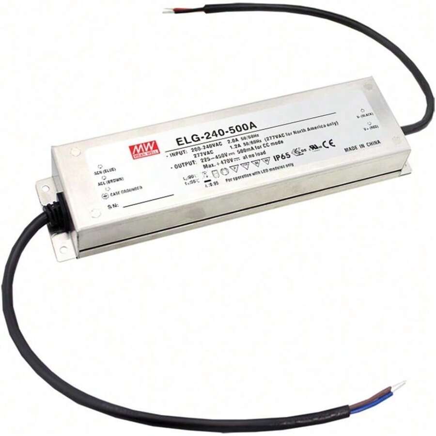 [powernex] Mean Well elg-240 – 36 A 36 V 6,66 A LED de conmutación de salida única de 239.76 W Fuente de alimentación con PFC - 1 - Ver 1