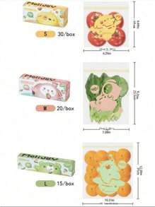 Reusable Food Storage Bag, Double-Ribbed Storage Bag, Fruit And Vegetable Freezer Bag, Reinforced Sealed Bag, Dense Refrigerator Underpack Bag, Removable Food Bag, Kitchen Items - Multicolor - View 5