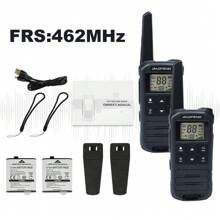 Baofeng 宝峰 2 件装 FR-22A F22 迷你对讲机 PMR FRS 便携式双向无线电 Type-C 充电器 适合露营旅行 - 彩色 - 查看 16