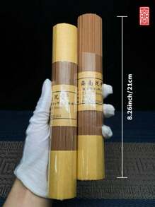 100g, Bâton d'encens, Bois d'agar, Environ 350 pièces dans un grand paquet, Doux et frais, Convient pour une utilisation domestique, le sommeil, la discussion, le thé, le travail, le salon, la salle à manger, la chambre, la salle de bain, la salle de thé et d'autres pièces