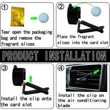 3pcs Cute Cat Car Ventilation Air Freshener Clip - Creative Hoodie Cat, Milk Tea Cat, Bell Cat Designs, 2D Acrylic Car Ventilation Decoration Clip, Comes With Aromatherapy Sheet, Deodorization + Random Scents, Car Air Freshener, Car Interior Decoration, Perfect Gift For Family And Friends