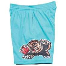 Mitchell & Ness Men's 1996-97 Vancouver Grizzlies Road Shorts In Blue ✅ Delivery 24/72h To Spain (Peninsula) - Blue - View 2