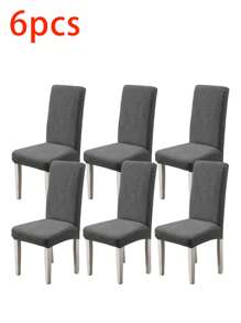 1/2/4/6pcs Stretch Tree Leaf Waterproof Chair Covers, Removable And Washable, Suitable For Home, Restaurant, Party