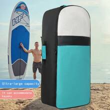 1pc Kottesen Colorblock Paddle Board Backpack, Inflatable Paddleboard Carry Bag, Unisex Watersports Kayak Storage Bag - Multicolor - View 2