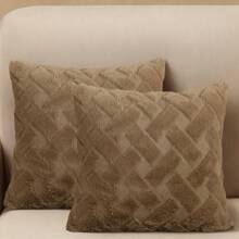 2pcs/Set Farmhouse Boho Style Throw Pillow Covers, Suitable For Sofa, Living Room, Bed