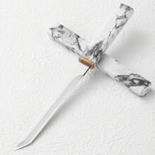 1pc Sharp Stainless Steel Fruit Knife, Multifunctional Outdoor BBQ Steak Meat Fruit Cutting Utensil