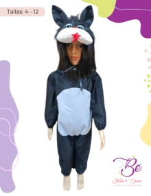 Disfraz Gato Infantil Festival Primavera Carnaval Escuela - Multicolor - Ver 3