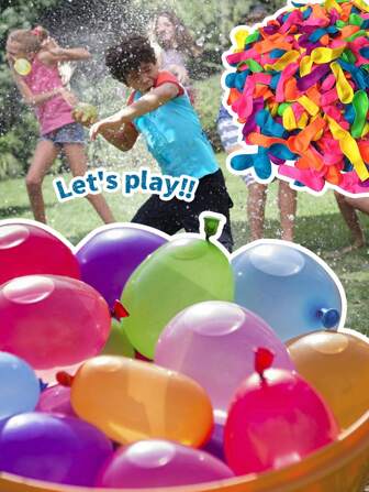 50 件/100 件/200 件乳胶水气球，夏季派对必备，户外/沙滩派对/海洋主题派对/庆典装饰