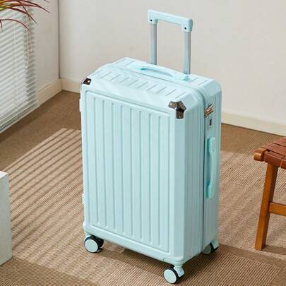 Maleta giratoria de 24 pulgadas, maleta rígida y liviana con candado, adecuada para mujeres/hombres, estudiantes, diseño nuevo