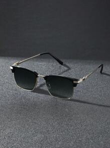 1pc Gold Frame Double Gray Sheet