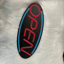 Open Neon Signs, Neon Open Signs For Wall Decor, USB Powered Bright Open Led Signs For Business Coffee Shop Drink Store Bar Bakery Door Hotel Window,
