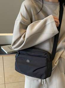 Crossbody Handbags For Women With Multi Pocket Shoulder Bag Nylon Travel Purse