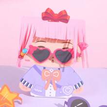 1set Hairstyle Design Crafts Kit, Creative Paper Doll Hair Accessories Arts And Crafts,DIY Hair Stylist Toys Arts & Crafts Kit