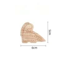 Cartoon-Style Solid Wood Hooks That Can Have Names Customized On Them. They Are Extremely Convenient As They Are No-Drill And Can Be Mounted On The Wall. They Are Especially Suitable For Being Used As Door Handles For Children's Drawers And Cabinets, And They Are Truly A Must-Have For Organizing Clothes And Hats.