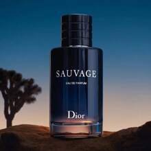 Sauvage Eau De Parfum 3.4OZ/100ML, Men's Perfume EDP Fragrance Long-Lasting Boyfriend Husband Father Brother Birthday Graduation Party Travel Camping Outdoors School Campus Trip Festivals Anniversary, Gift Valentine's Day Halloween Thanksgiving Christmas New Year's Day - 藏蓝色 - 查看 2