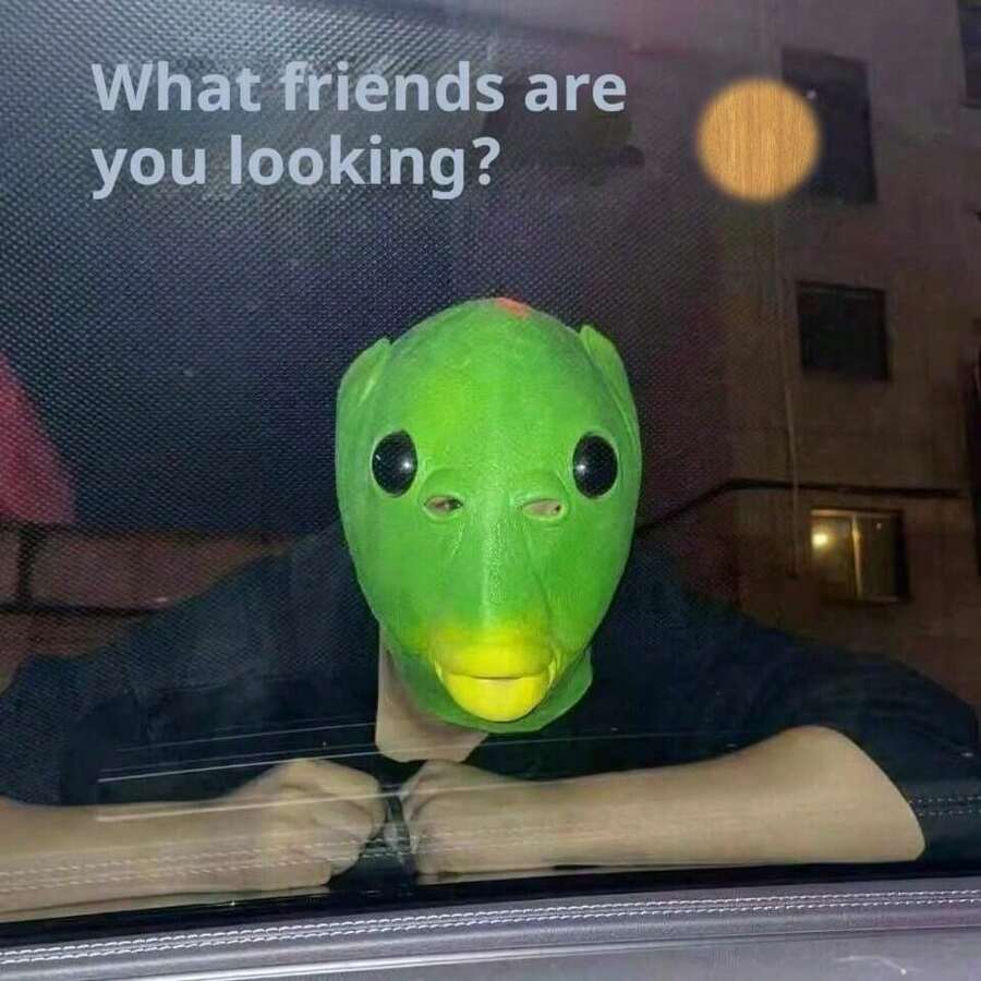 1 pieza Máscara con cabeza de pez verde, disfraz de cabeza de animal, artículo divertido para trucos, uso en fiestas/cosplay/carnaval