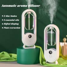 Wall-Mounted Oil Aromatherapy Machine Air Purifying Automatic Diffuser Toilet Deodorization Fragrance Humidifier Colorful Night Rechargeable Aromatic Diffuser Household Automatic Aromatherapy Machine Indoor Aromatic Essential Oil Diffuser Hotel Timed Aromatherapy Machine - Home Series - View 5