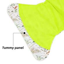 10 Stücke/6 Stücke/3 Stücke/2 Stücke/1 Stück AWJ Mesh-Futter Babytuch-Windel mit Bauchplatte, in einer Größe verstellbar, waschbar und wiederverwendbar für Baby Mädchenund Jungen - Verschiedenfarbig - Übersicht 7