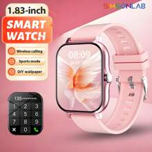 SIMSONLAB Smartwatch per bambini 2025 HOT, multifunzionale che supporta avvisi di notifiche, chiamate senza fili, sveglia, tracker fitness con modalità multisport, previsioni meteo, design alla moda, come regalo