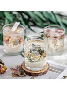 500 张/卷透明铝箔感谢贴纸、面包店和礼品盒信封标签自粘贴纸