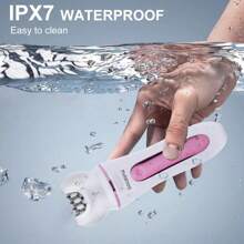 1pc USB Rechargeable 5W 5-In-1 Multi-Function Shaver Epilator For Women, Facial Cleansing Kit, Portable Home Use
