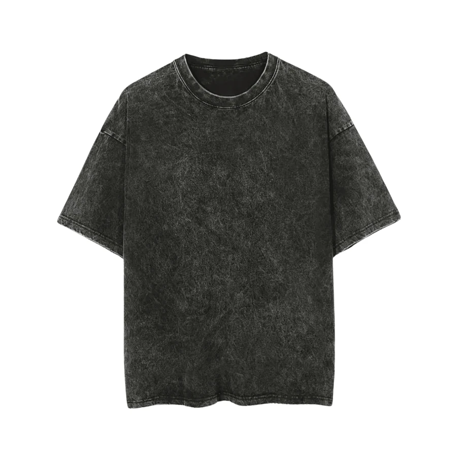 PLAYERA ACID WASH - Negro - Ver 1